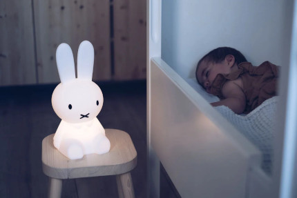 Miffy nattlampe og ammelampe fra Mr Maria