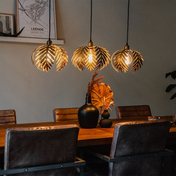 Botanica taklampe, eksempel på art deco-belysning