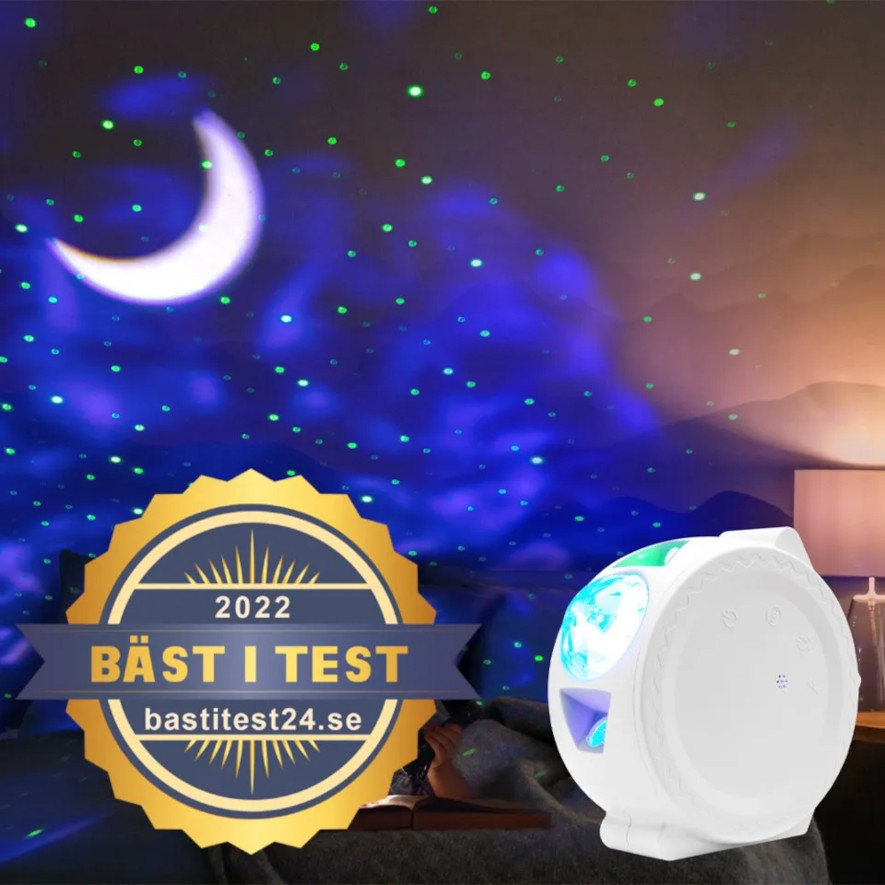 Rubicson nattlampe med stjernehimmel