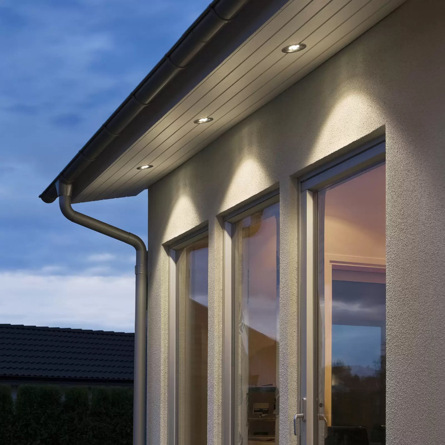 Takfotbelysning fra Konstsmide, innfelt takspot LED 5W